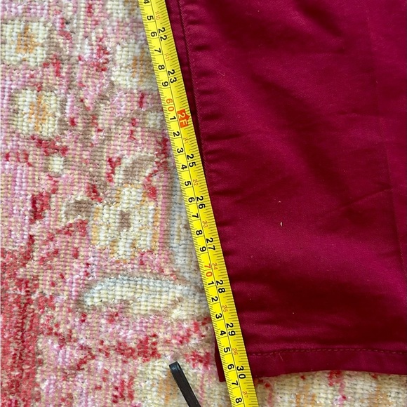 Democracy Natalie Ab Solution Colored Jean Burgundy NWOT - Picture 5 of 7